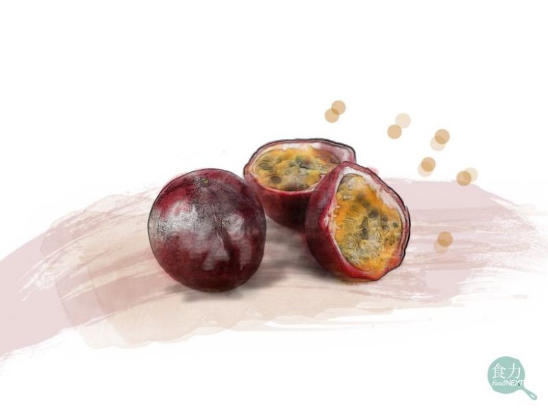 處暑食:百香果